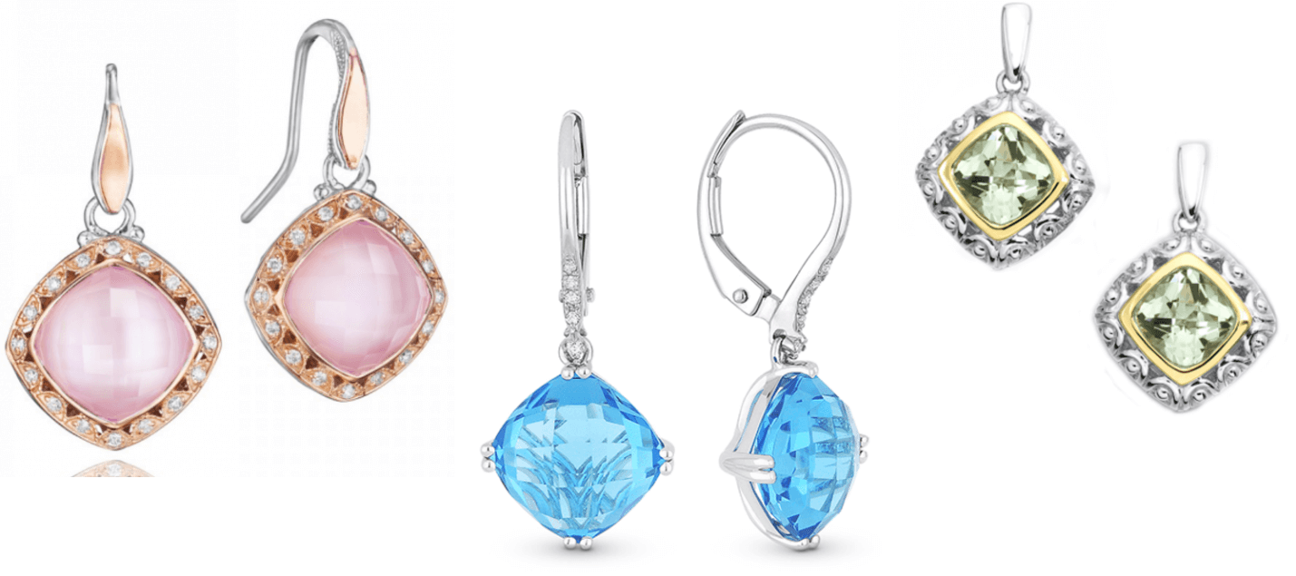 TACORI, Madison L, Colore SG Earrings Available at Rumanoff's Jewelers