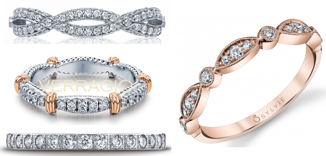 TACORI, Verragio, Benchmark, Sylvie Wedding Bands Available at Rumanoff's Jewelry