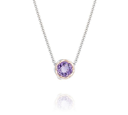 Crescent Crown Necklace