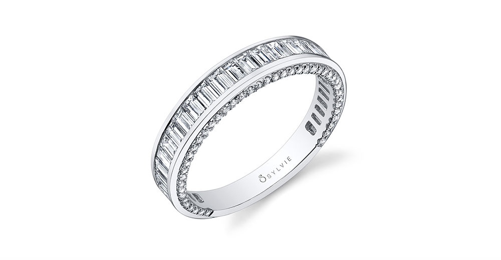 Sylvie Wedding Band at Rumanoff's Jewelers