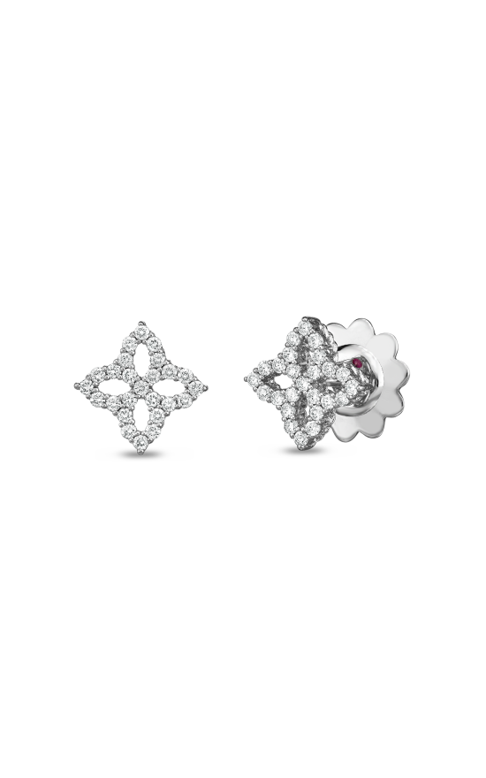 Roberto Coin Princess Flower Earrings 8882348AWERX