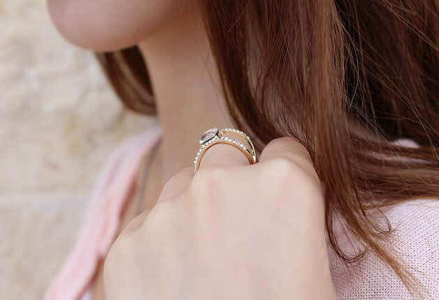yellow gold diamond side stone engagement rings yellow gold diamond side stone engagement rings